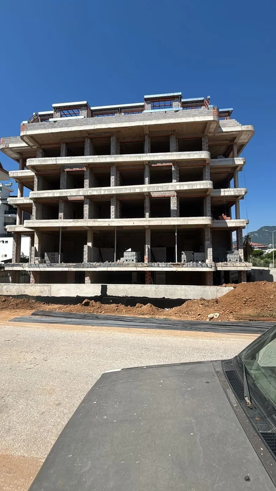 Construction progress